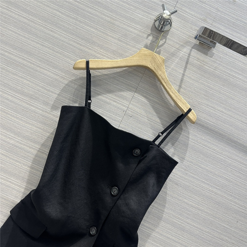 acne studios irregular hem design tube top camisole replica clothes