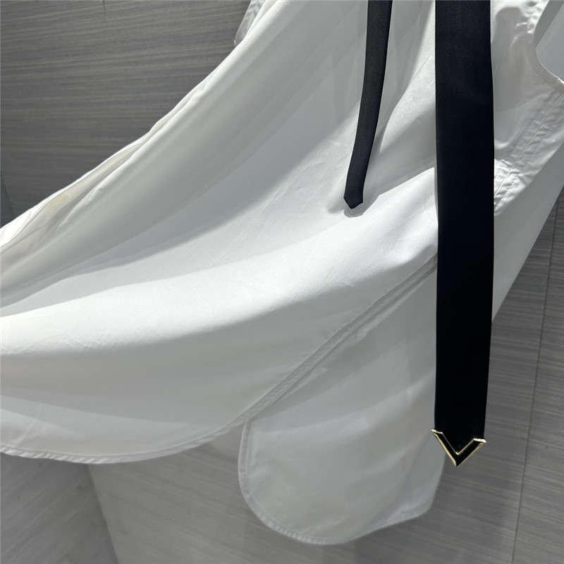 Va1e*ntin0 tie wide shoulder oversized shirt replica d&g clothing