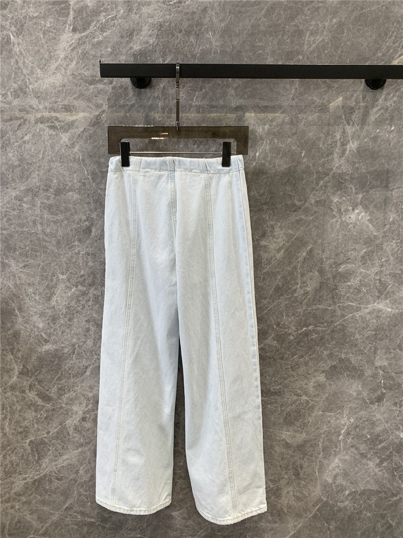 D10r three breasted denim trousers replica clothes