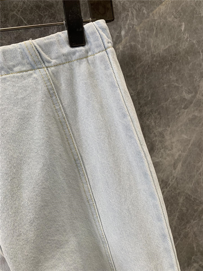 D10r three breasted denim trousers replica clothes
