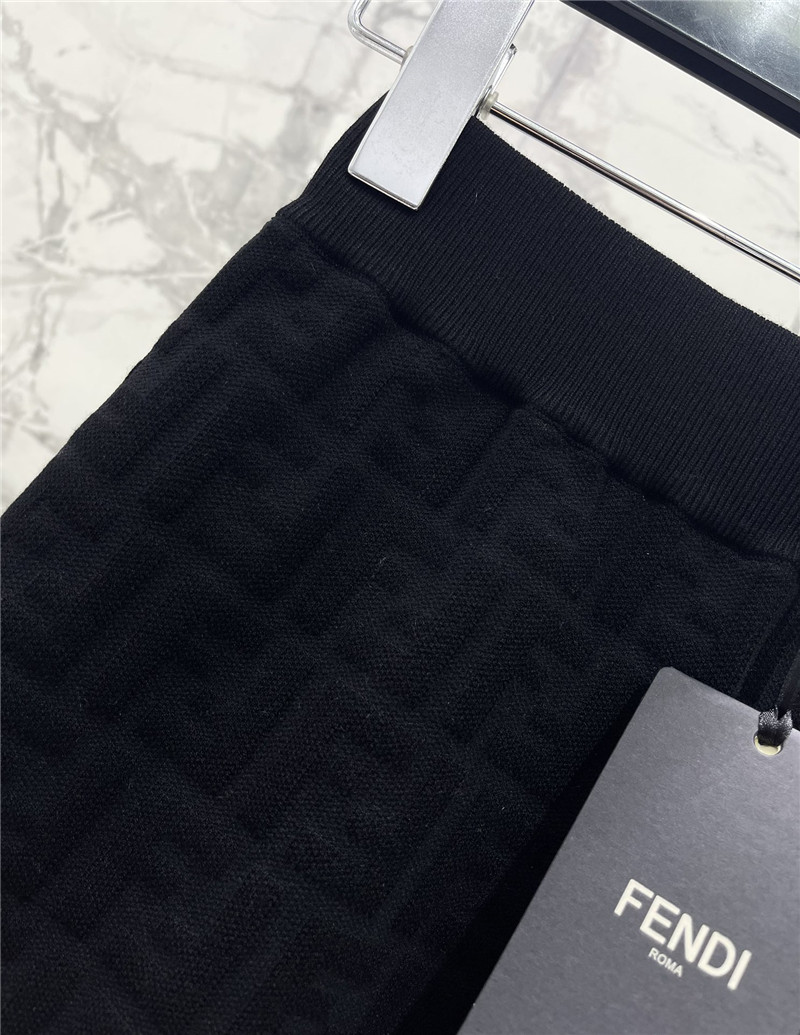 F**di elastic waist leggings replica d&g clothing