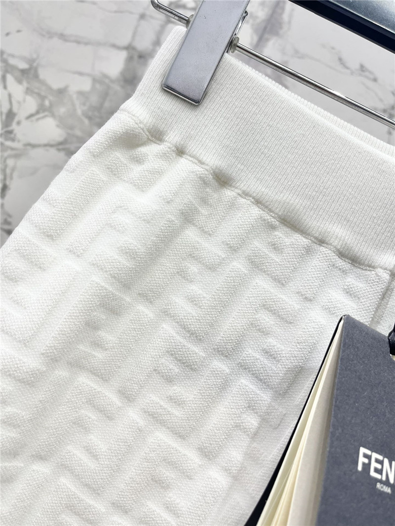 F**di elastic waist leggings replica d&g clothing