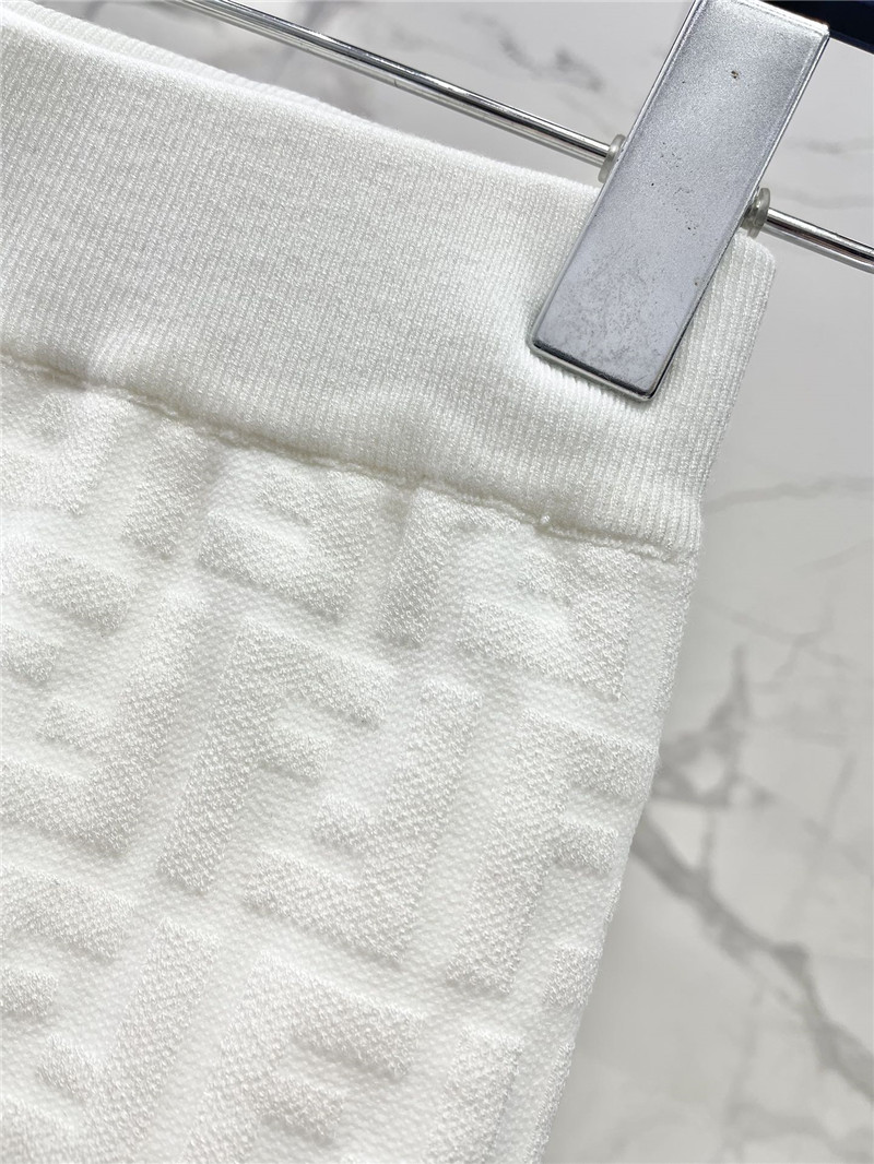 F**di elastic waist leggings replica d&g clothing