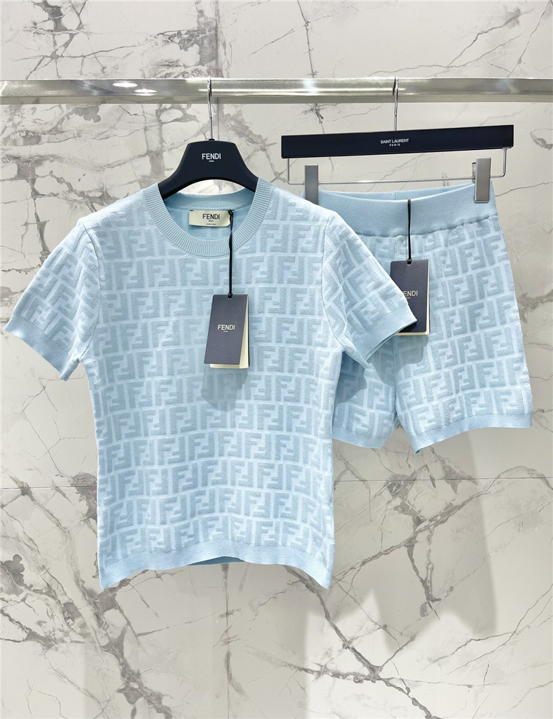 F**di elastic waist leggings replica d&g clothing