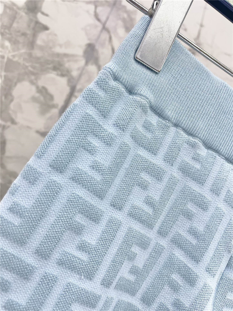 F**di elastic waist leggings replica d&g clothing