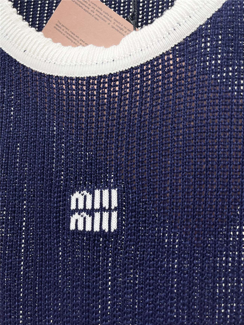 M1um1u wave edge vest dress replica clothing sites