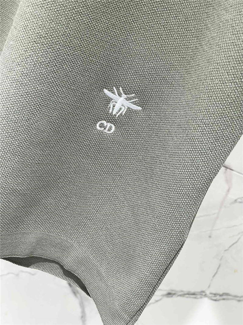 D10r navy collar half zip short sleeve replica designer clothes