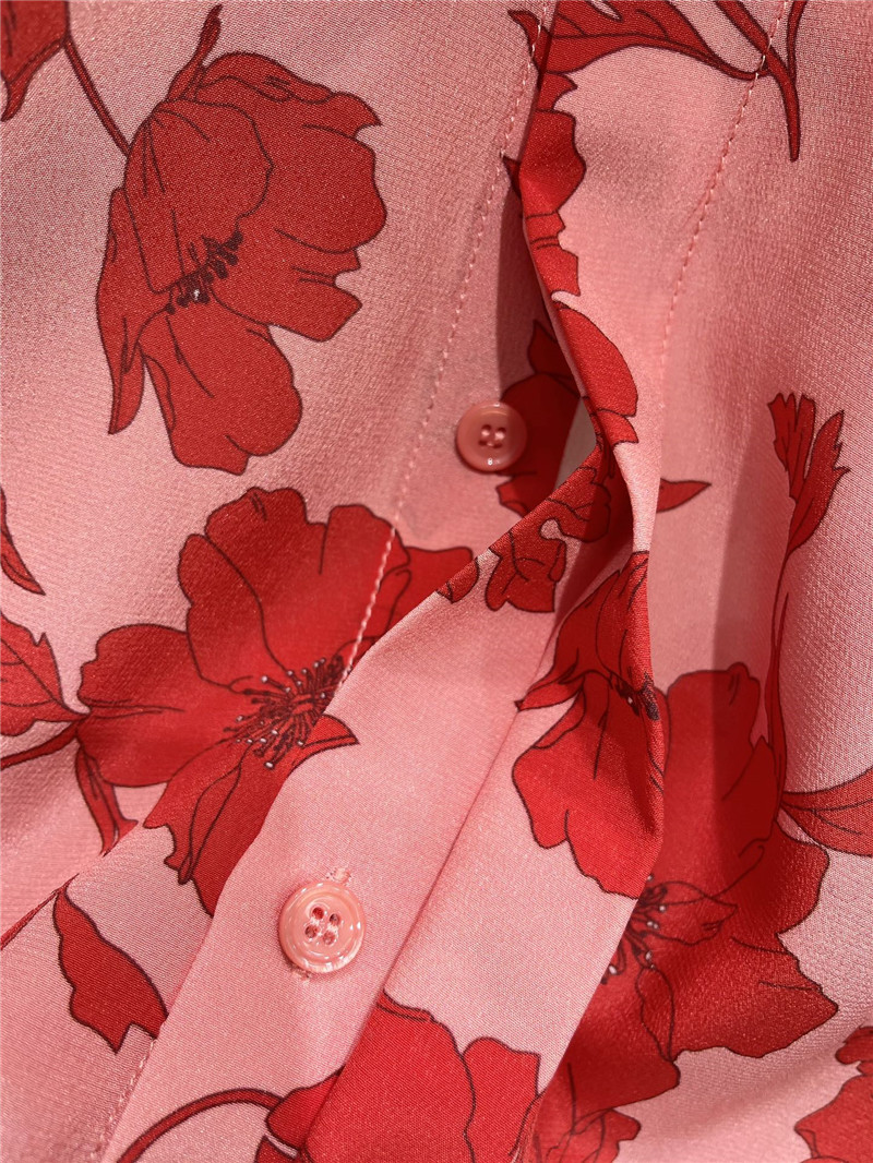 Vanitoo floral silk shirt replica clothing sites