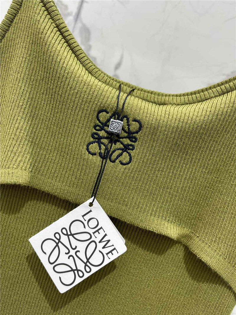 L0ew* embroidered logo suspender dress replica clothing sites