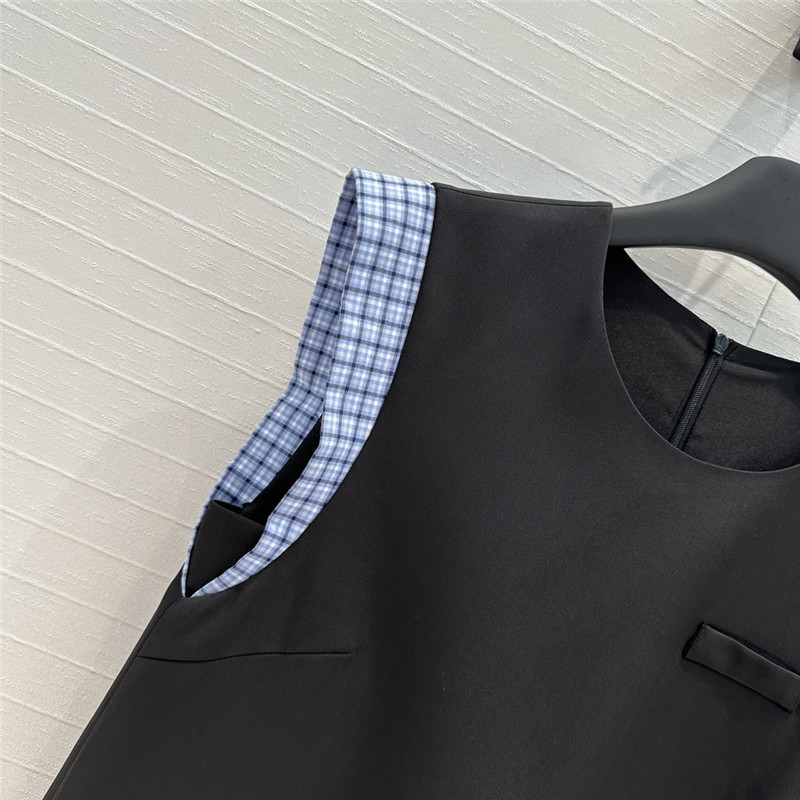 M1um1u small flying sleeve dress replica clothing sites