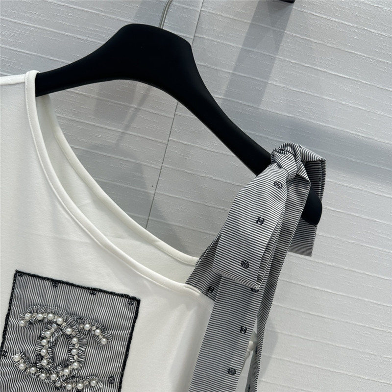 Ch**el vest patchwork long skirt replica clothes