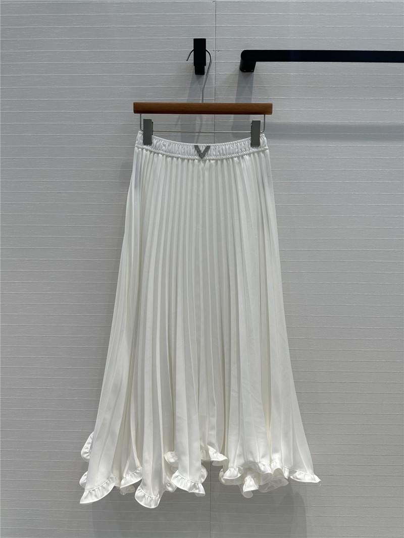 Va1e*ntin0 ach**elordion lace skirt replica designer clothes