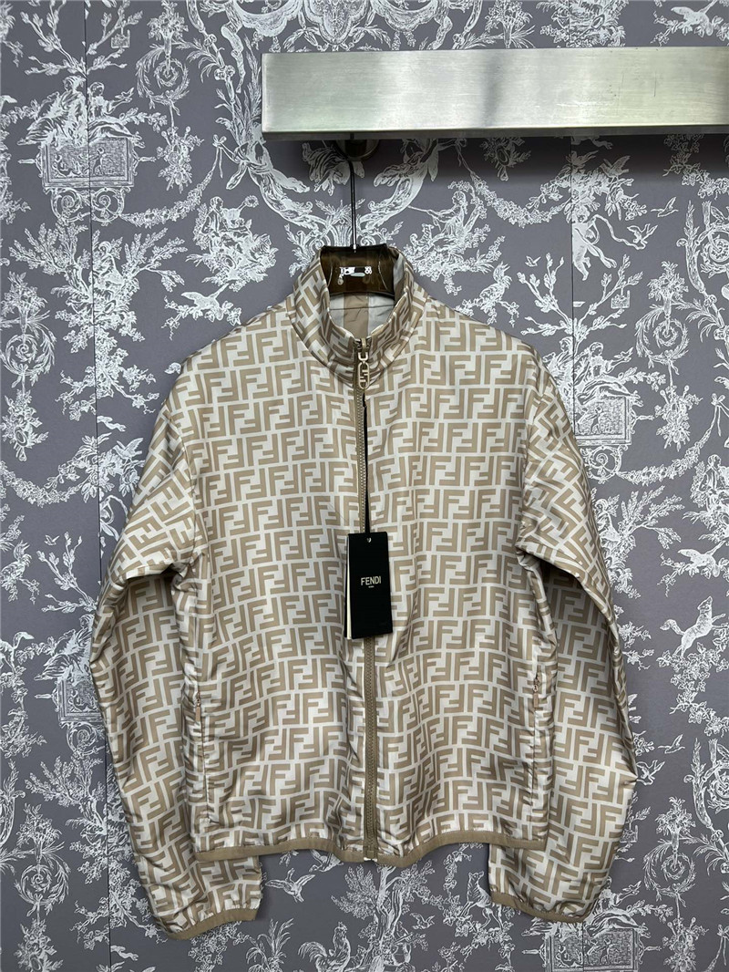 F**di zucca ff logo windbreaker