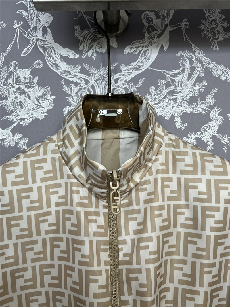 F**di zucca ff logo windbreaker