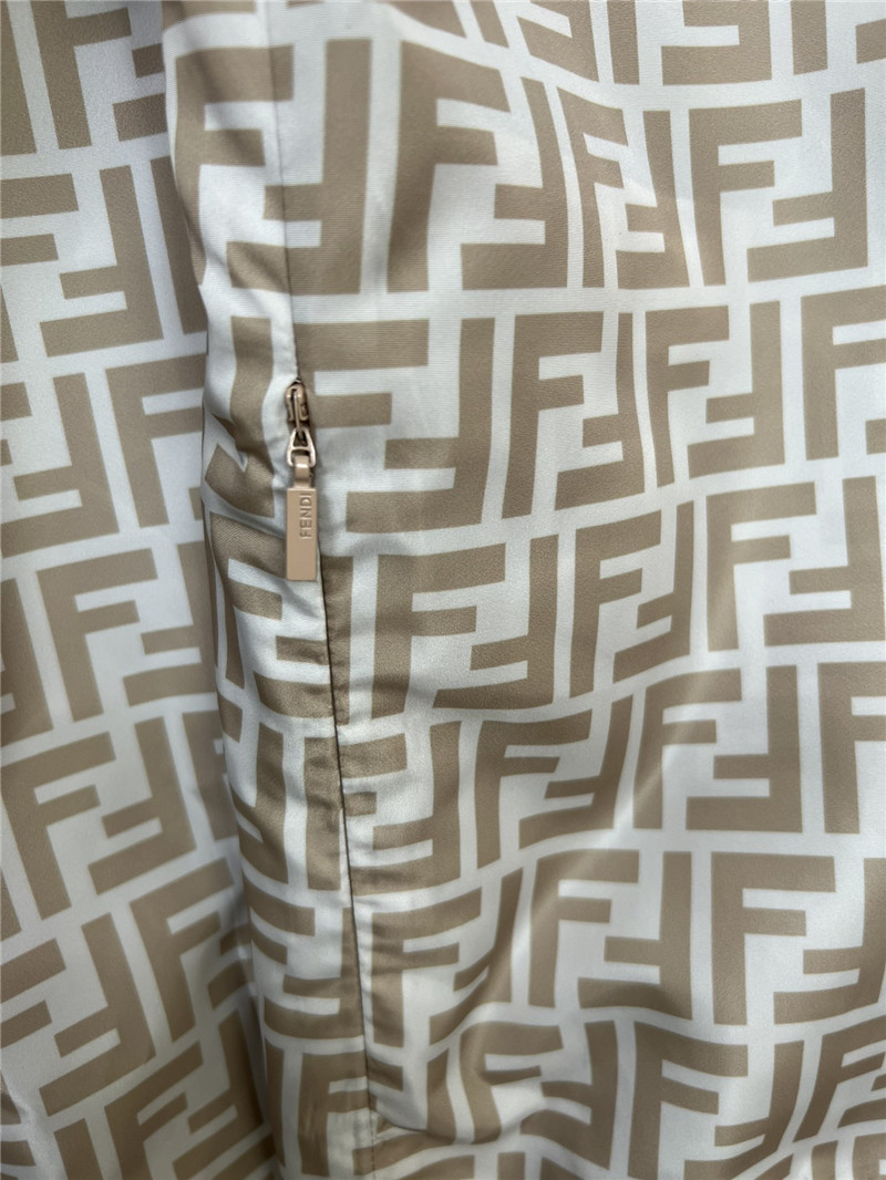 F**di zucca ff logo windbreaker