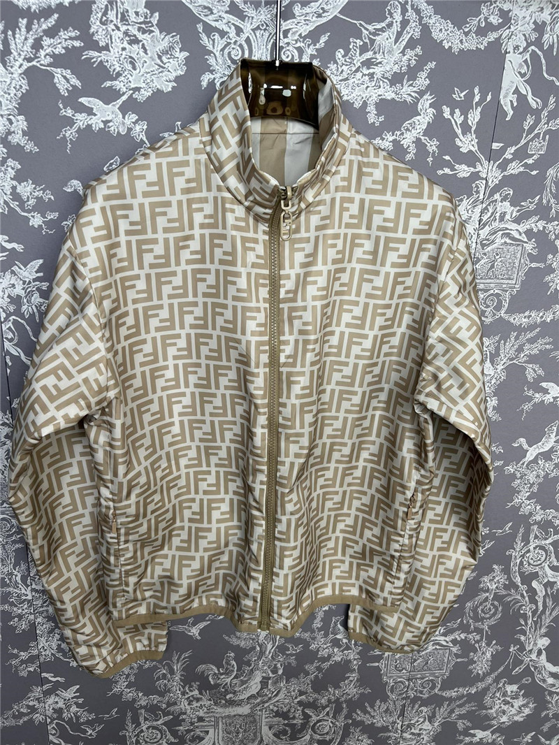 F**di zucca ff logo windbreaker