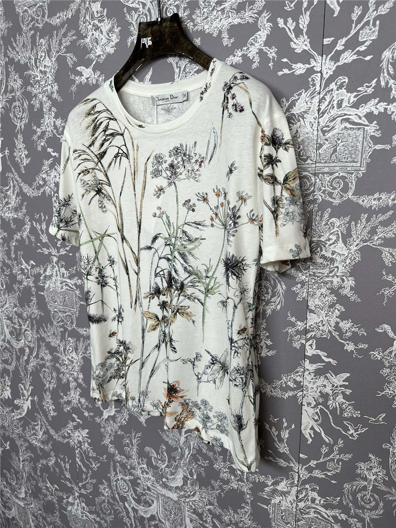 D10r new floral t-shirt replica d&g clothing