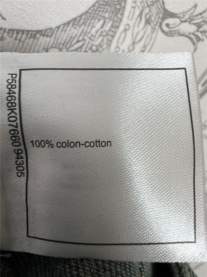 Ch**el new denim shorts replica designer clothes