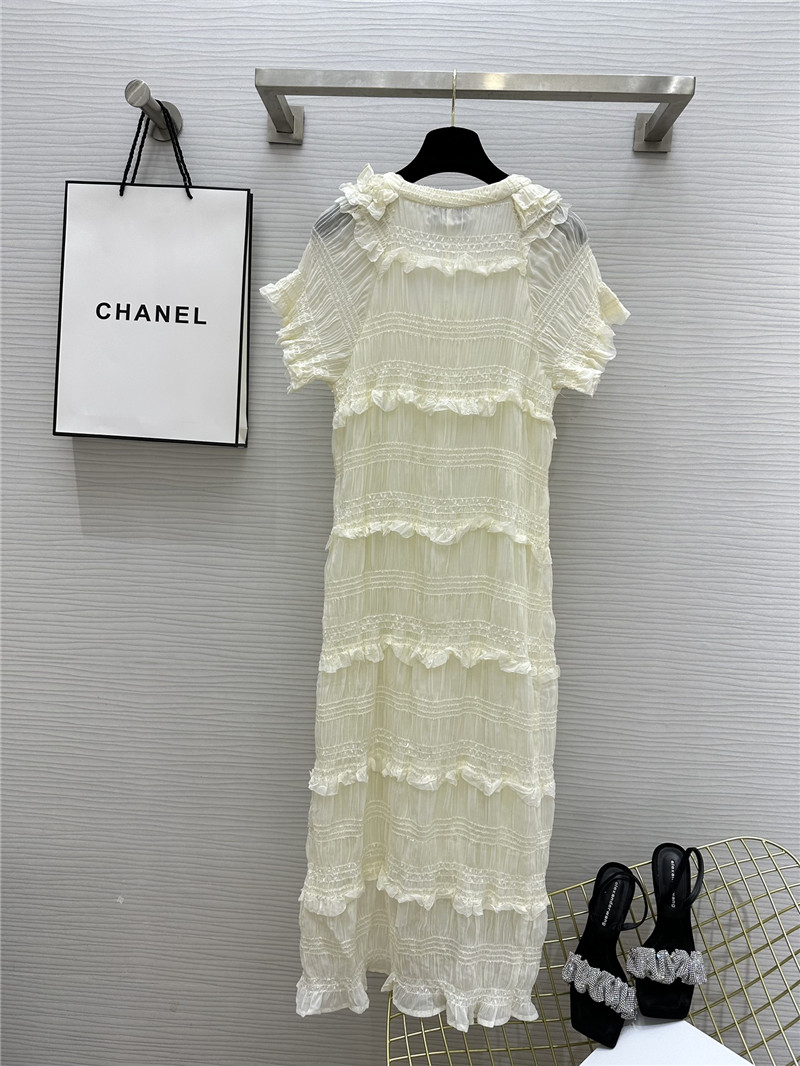 Ch**el cake dress replica d&g clothing