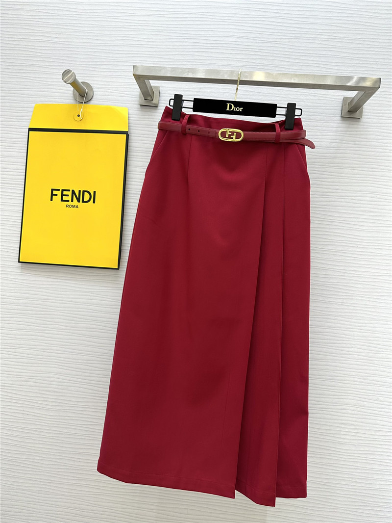 F**di mid-length suit skirt replica clothing sites