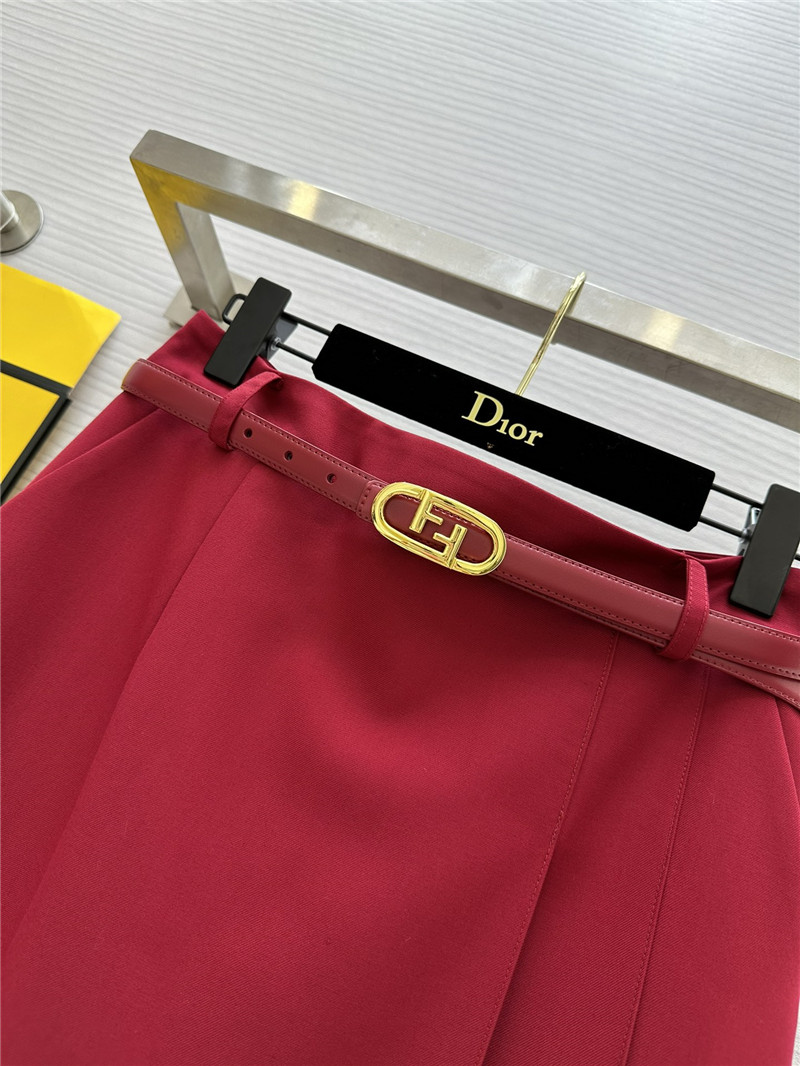 F**di mid-length suit skirt replica clothing sites