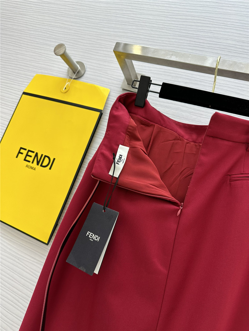 F**di mid-length suit skirt replica clothing sites