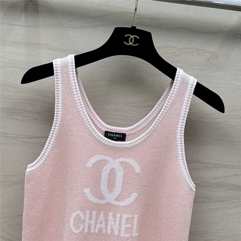 Ch**el selvedge vest top replica clothes