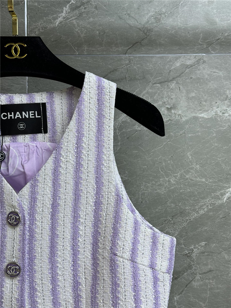 Ch**el striped vest replica clothing sites