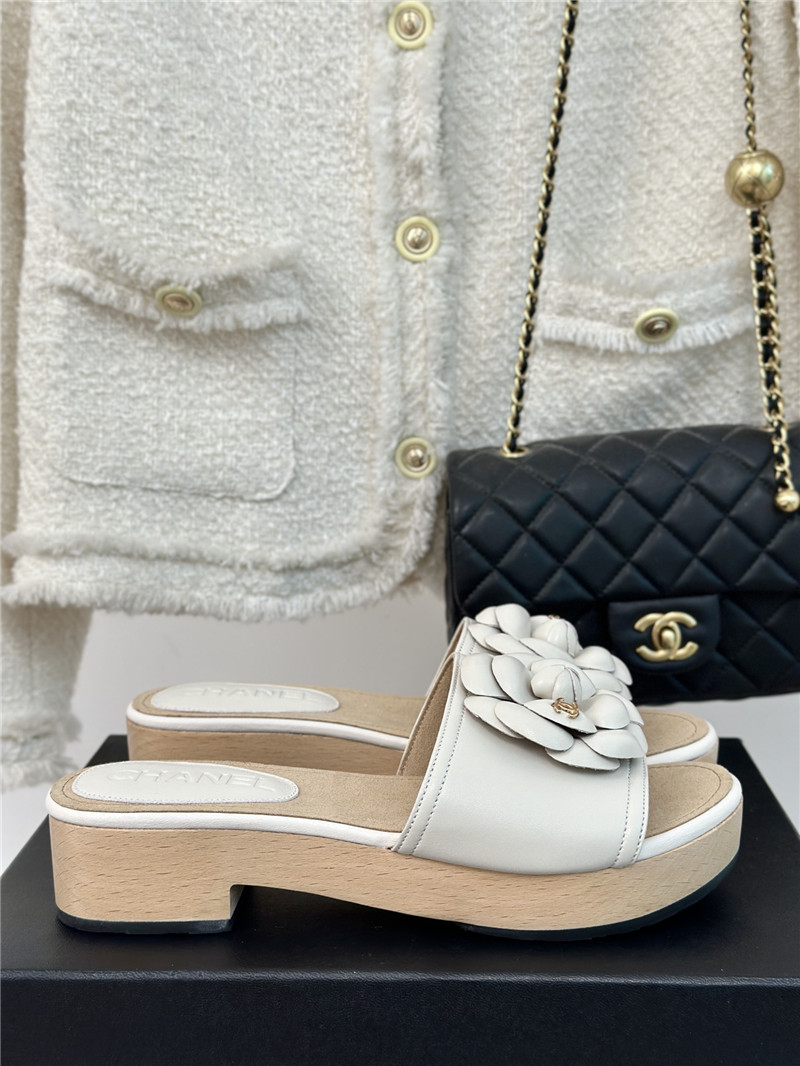 Ch**el platform camellia women¡¯s slippers