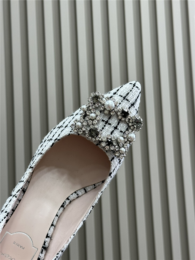 Roger Vivier Tweed Efflorescence Pumps