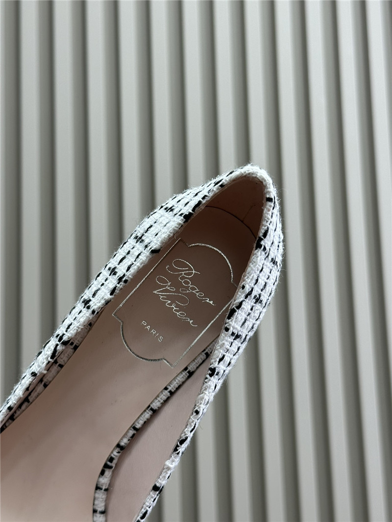 Roger Vivier Tweed Efflorescence Pumps