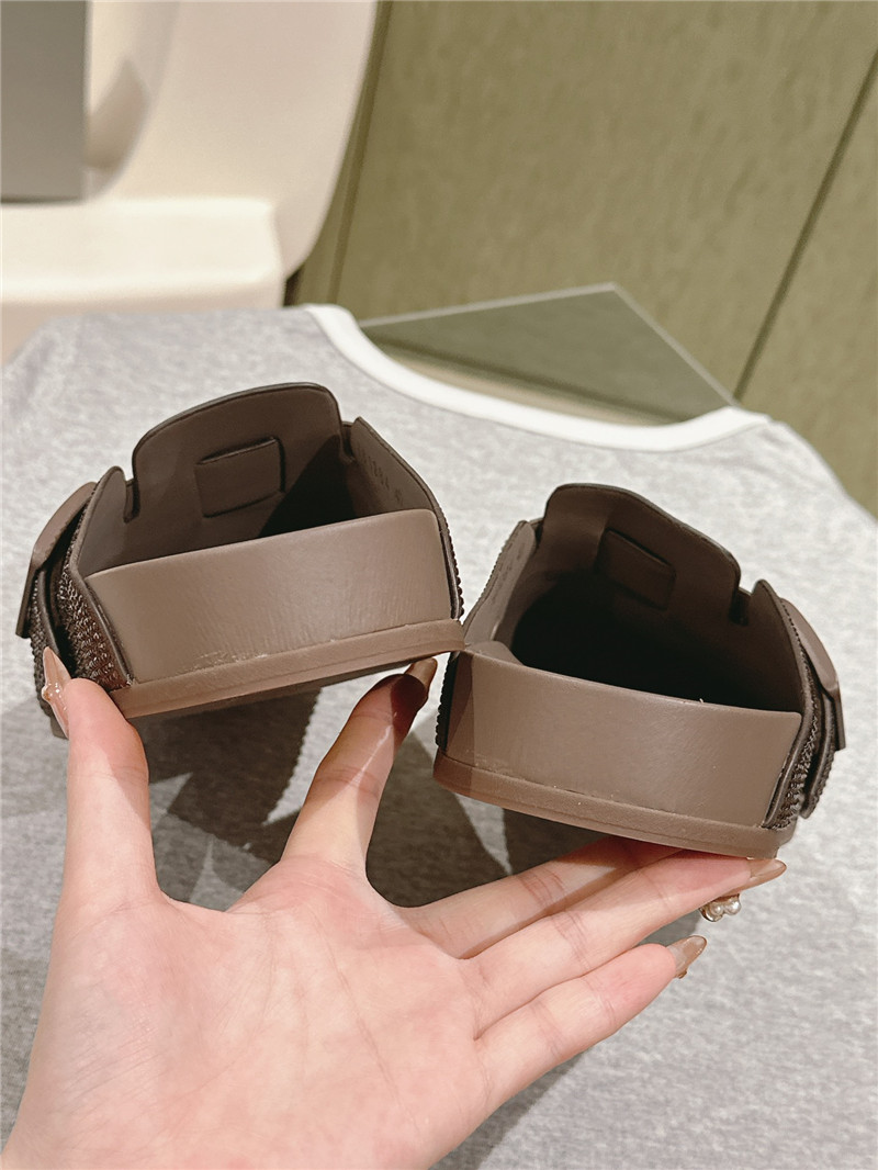 Ba1en*iaga rhinestone slippers women