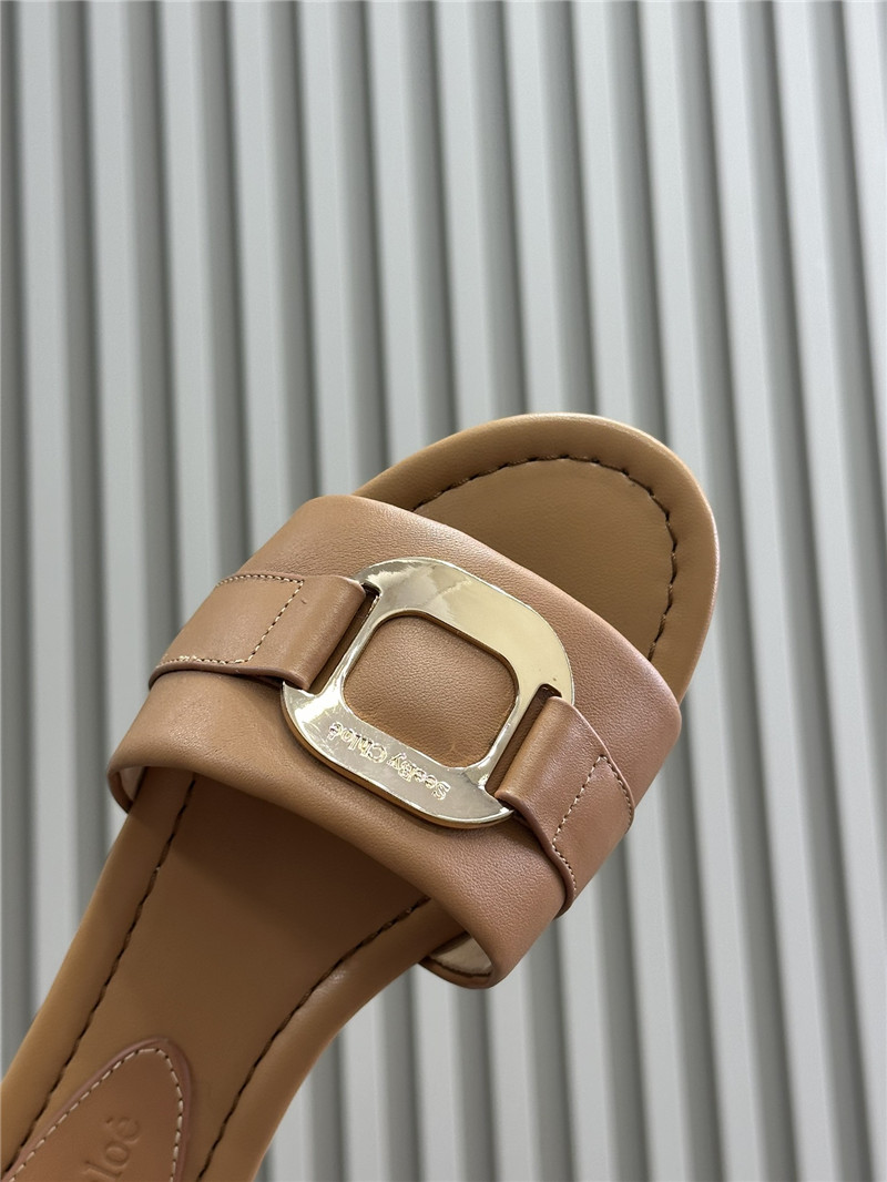 Chloé Pantoffel Chany Slides