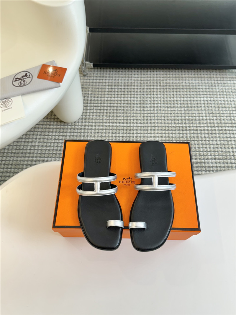 H**me5 georgia sandal in silver