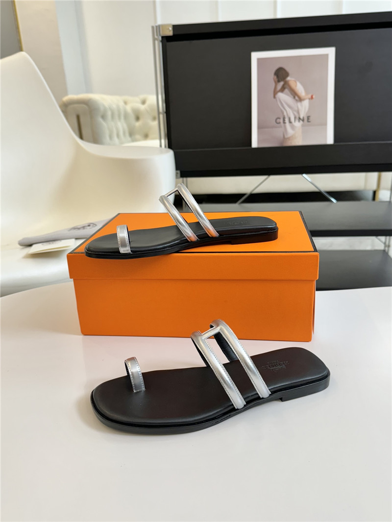 H**me5 georgia sandal in silver