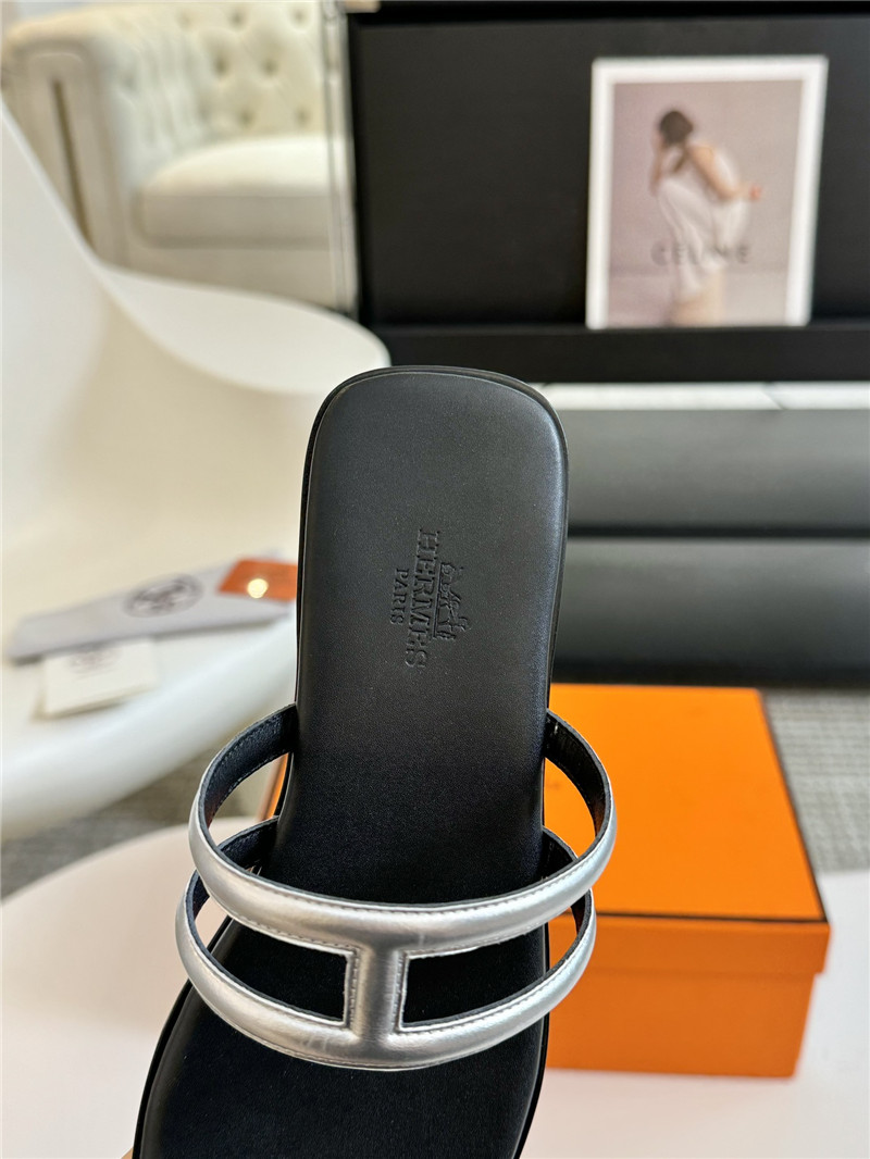 H**me5 georgia sandal in silver