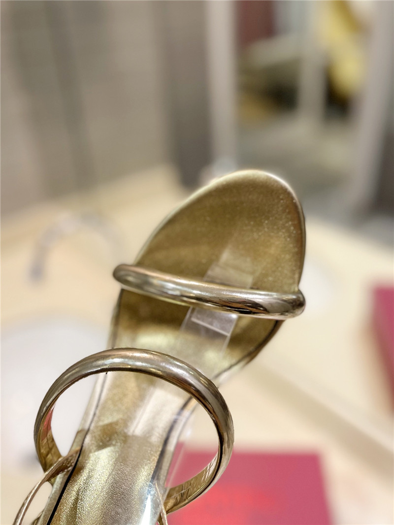 Va1e*ntin0 women’s gold heel sandals