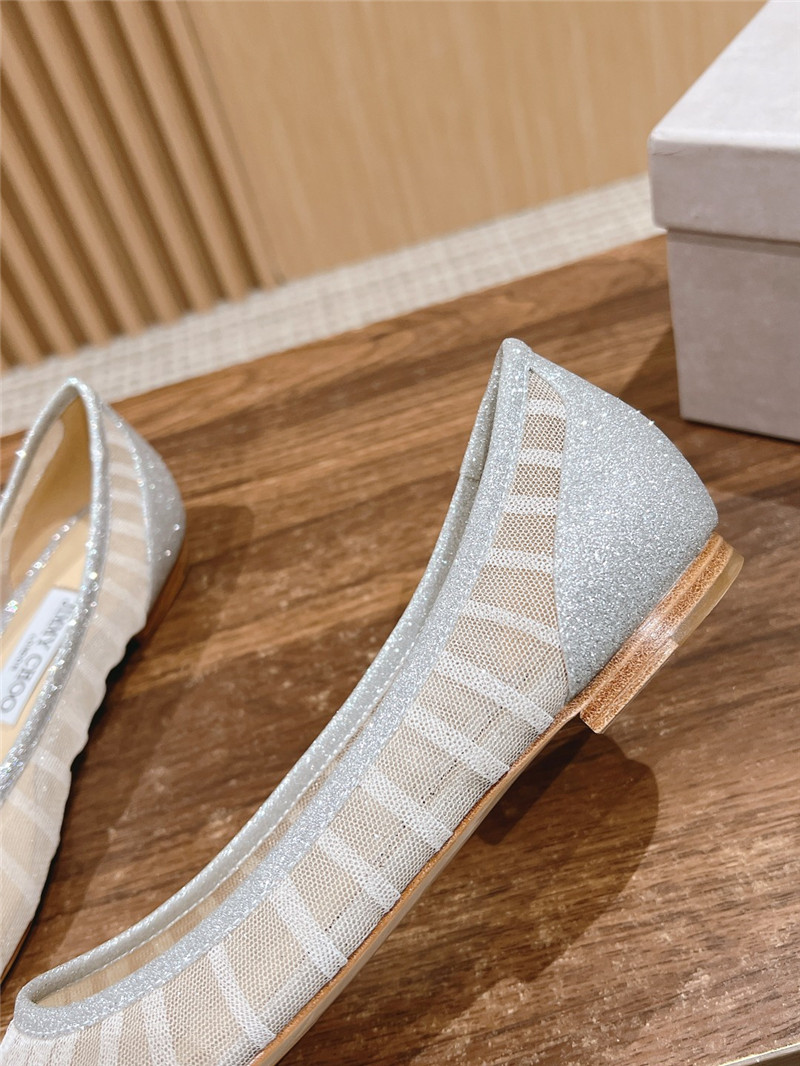 J1m*y Ch00 love mesh flats