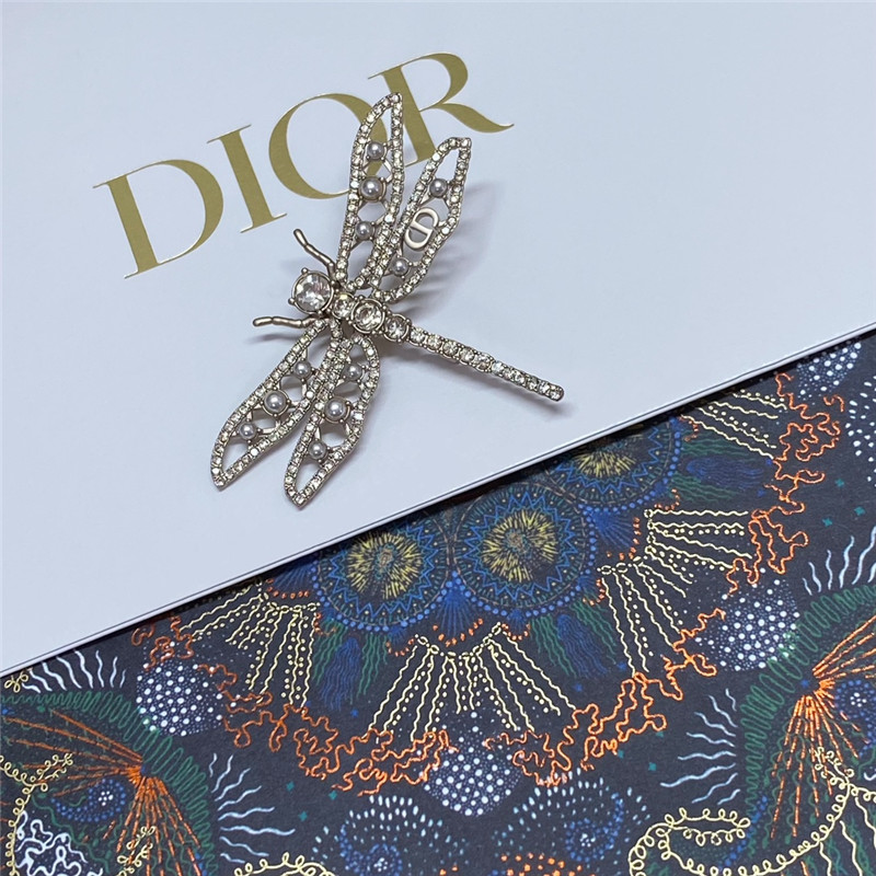 D10r dragonfly brooch