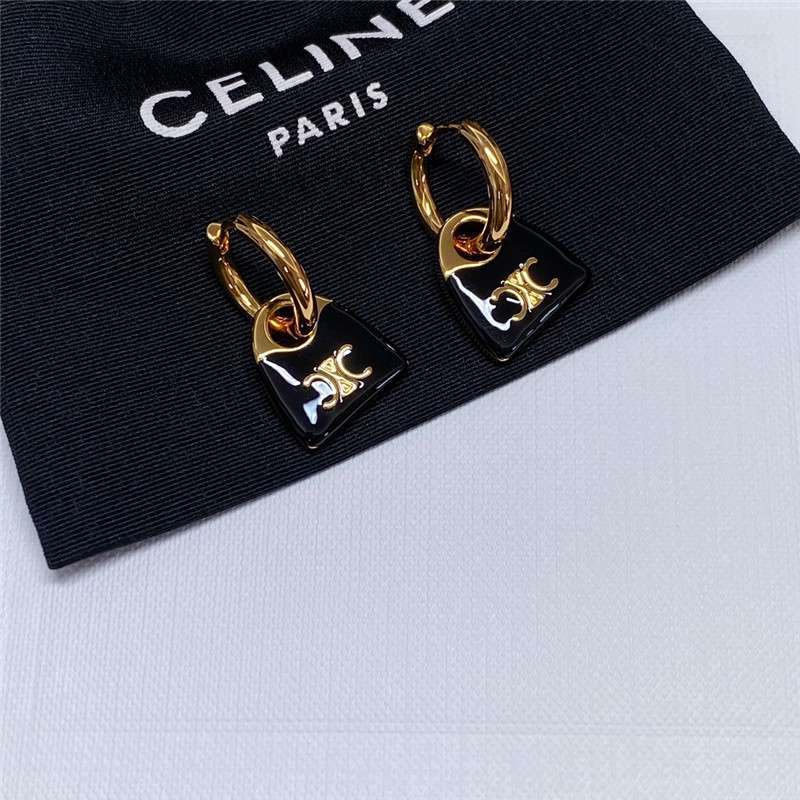 Ce1i*e arc de triomphe bag earrings