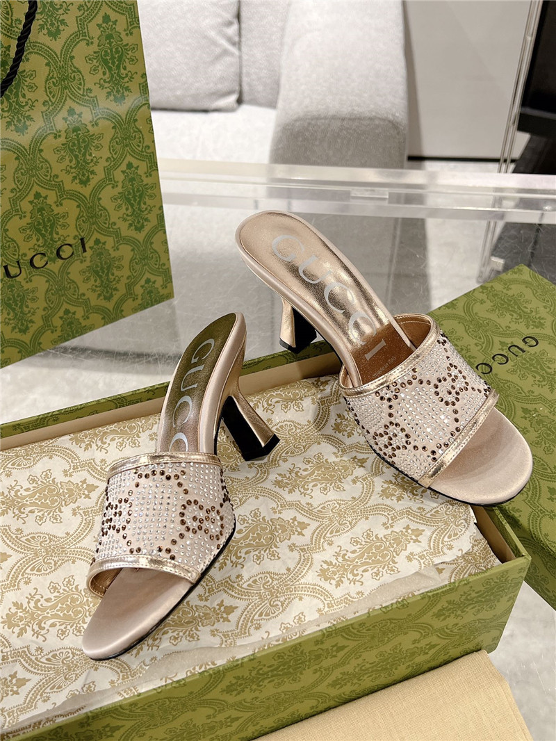 Gvc*1 women’s gg mid-heeled sandals best replica shoes website