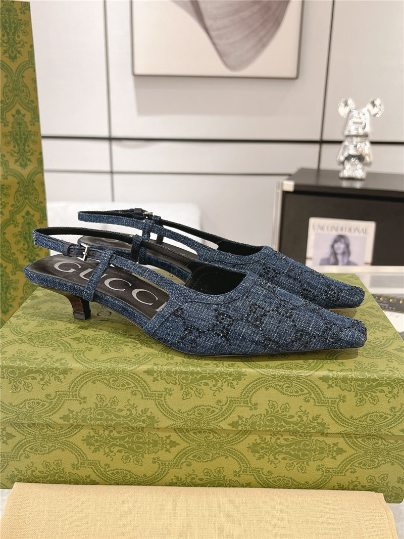 gvc*1 lace-up rhinestone sandals Marg*e1a replica shoes