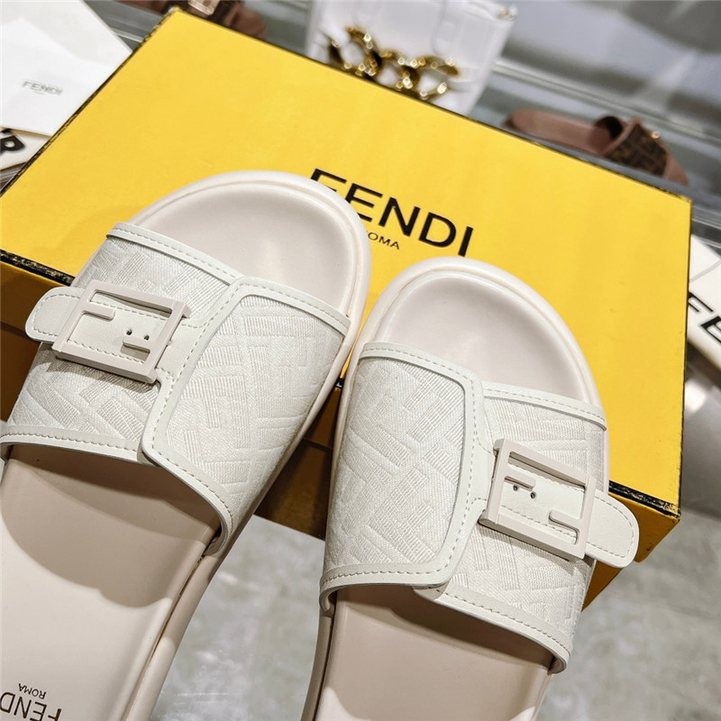 f**di double strap flat slippers Marg*e1a replica shoes