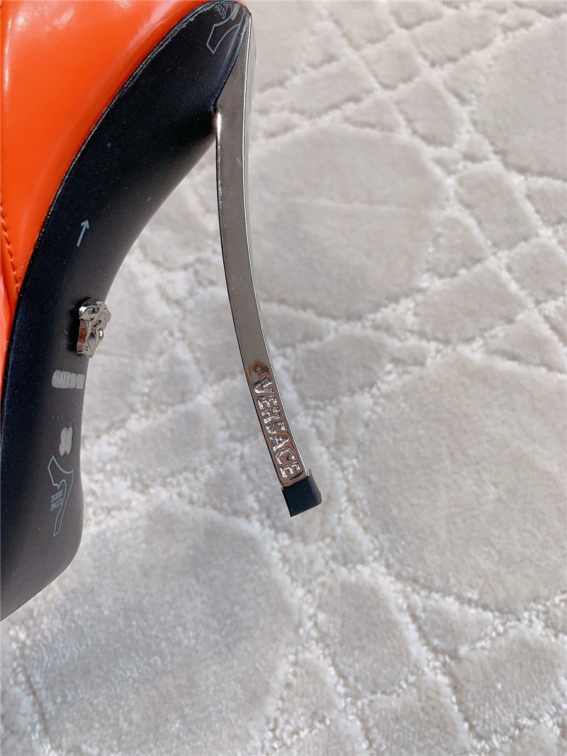 Versace square toe high heel sandals best replica shoes website