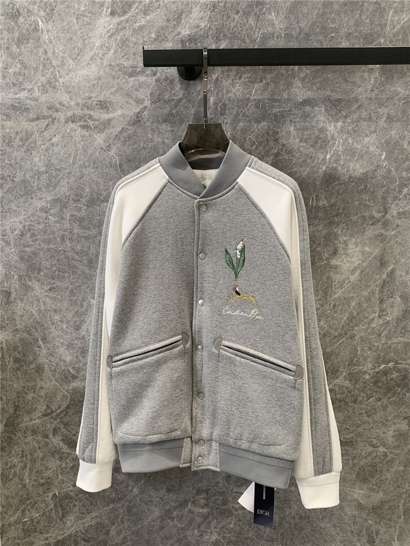 D10r single breasted baseball jacket replicas clothes