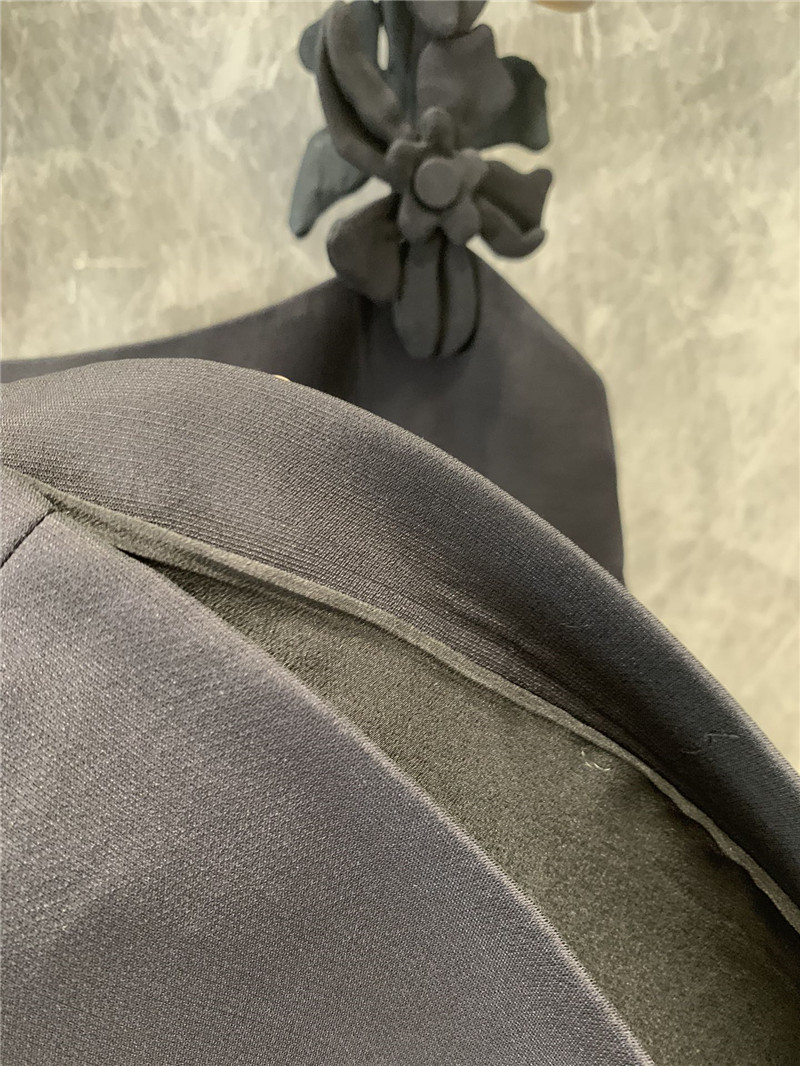 Va1e*ntin0 silk and wool suspender dress replicas clothes