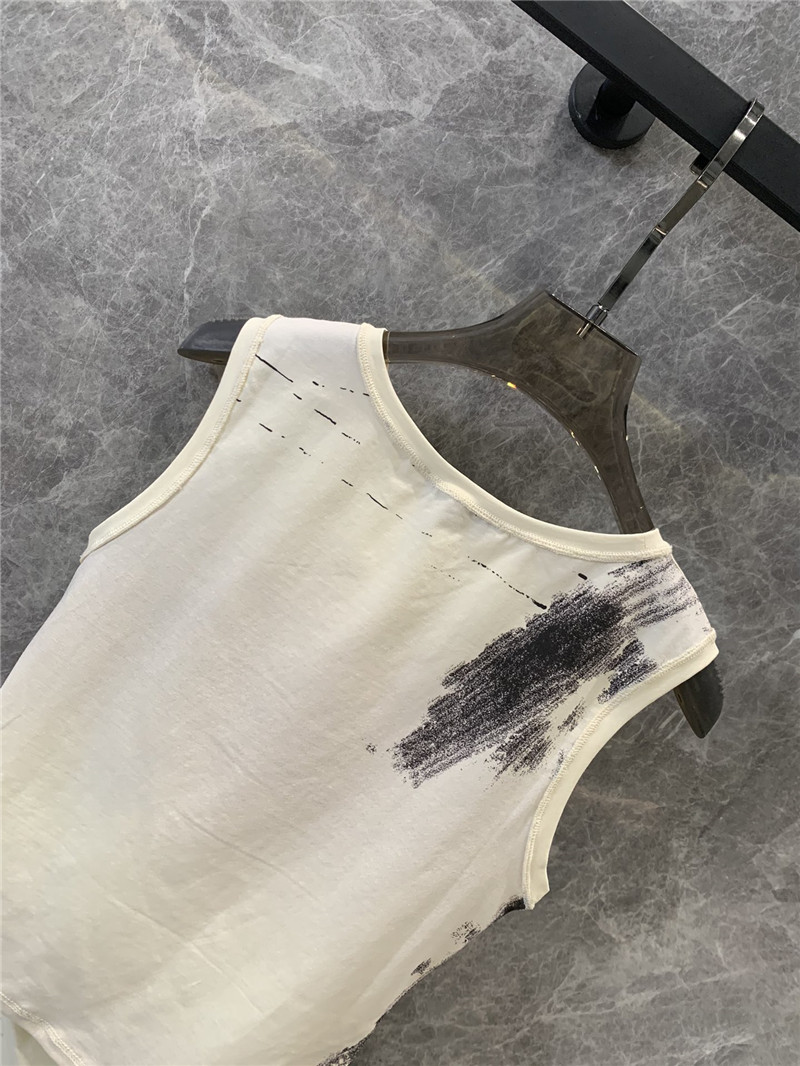 D10r irregular sleeveless vest replica designer clothes