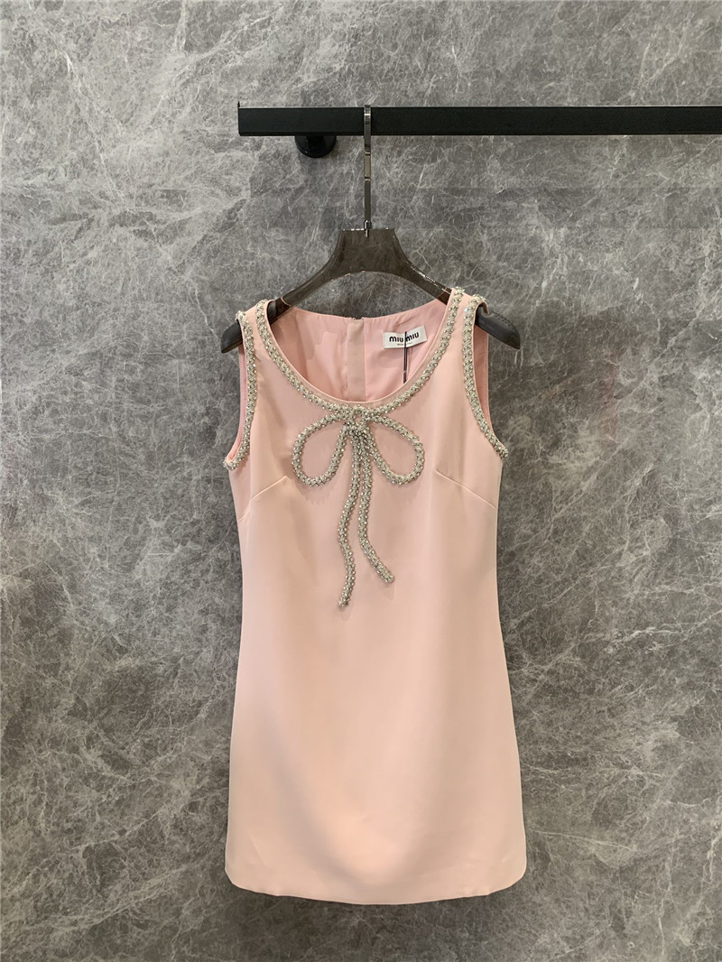 M1um1u vest sleeveless dress replica clothes