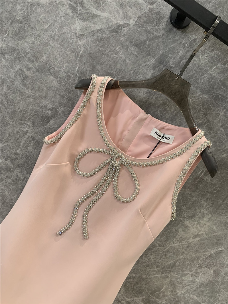 M1um1u vest sleeveless dress replica clothes