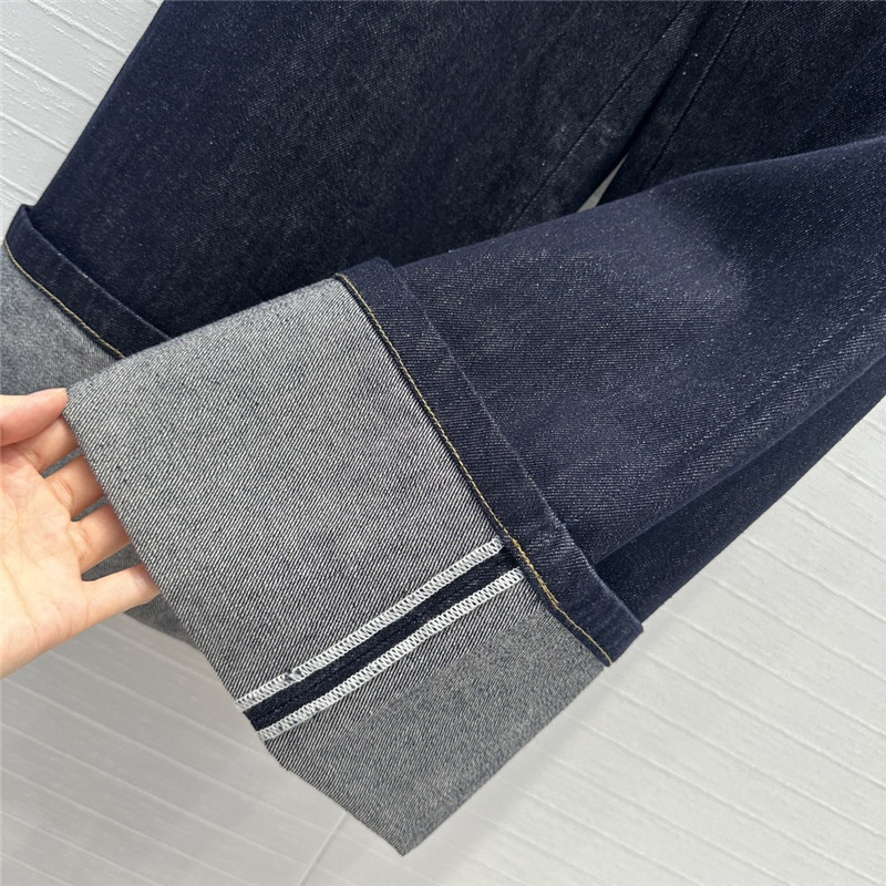 Pra*a functional wind hem straight pants replica clothing sites